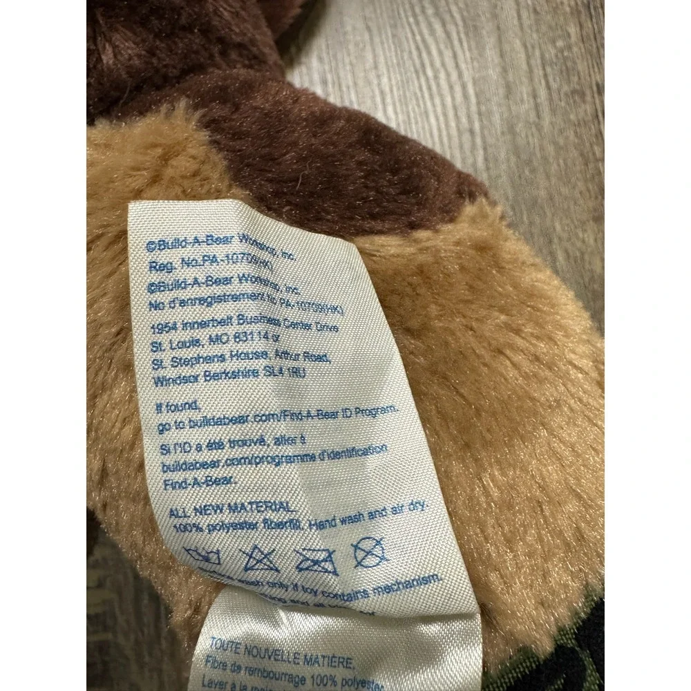Build-A-Bear Workshop Brown Tan Puppy Dog Plush Stuffed Animal‎ 16
